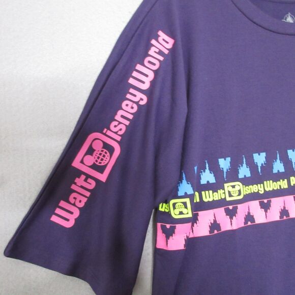 Walt Disney T Shirt NWT Cinderella Castle Dolman Disney Vacation - Picture 2 of 11